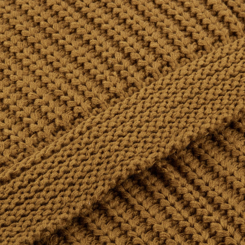 Ochre Ribba Throw