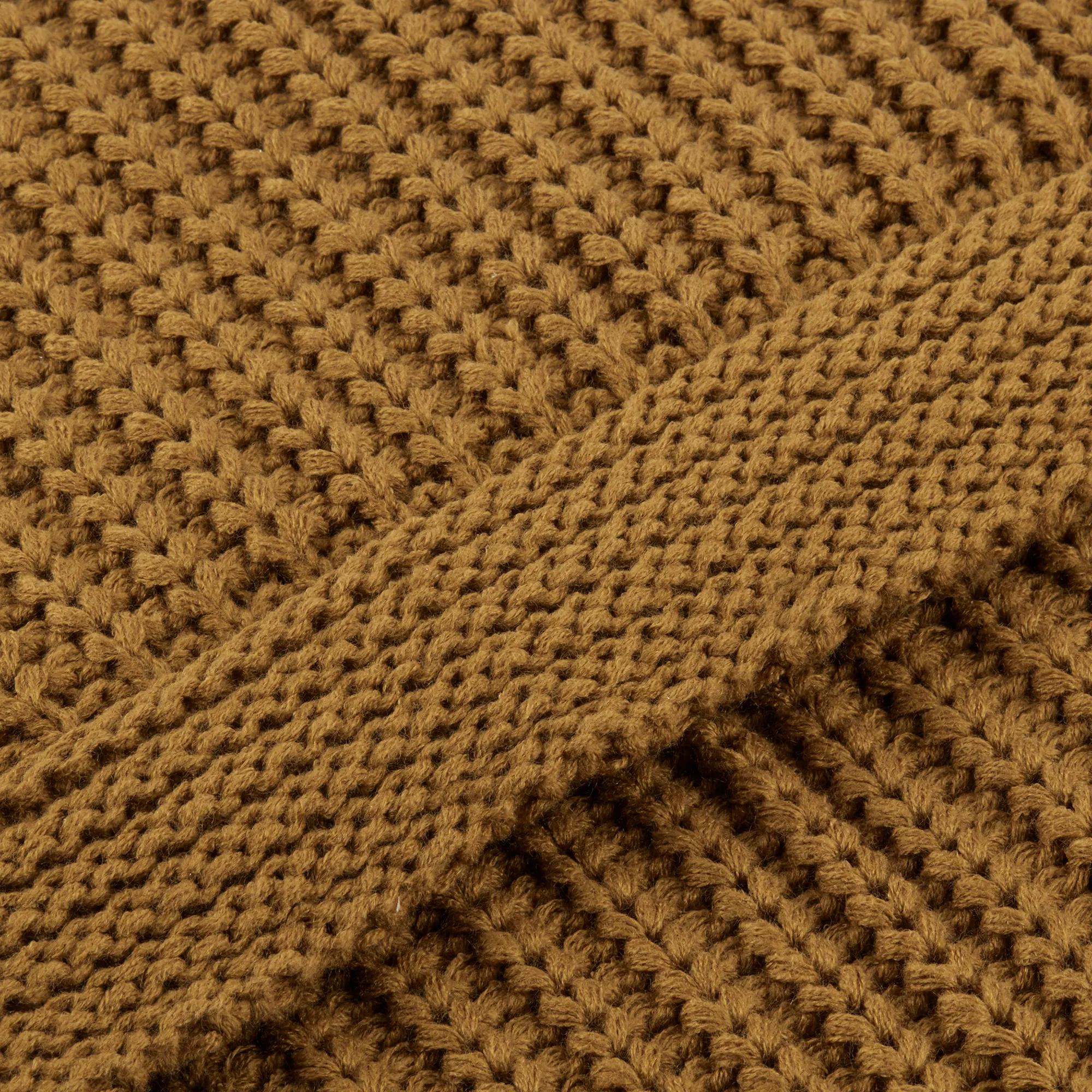 Ochre Ribba Throw