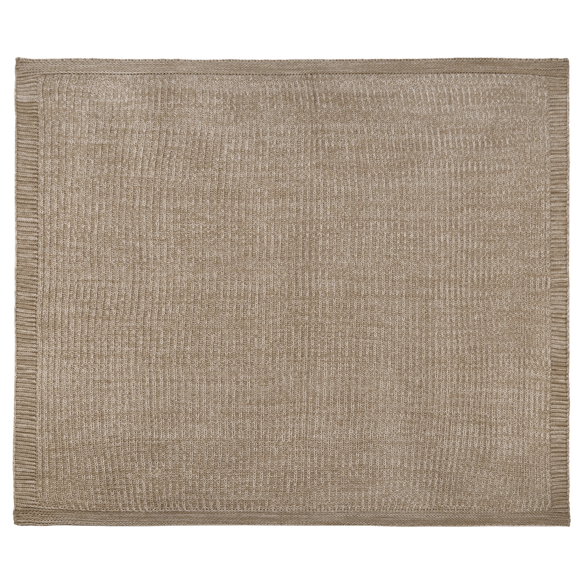 Taupe Ribba Throw