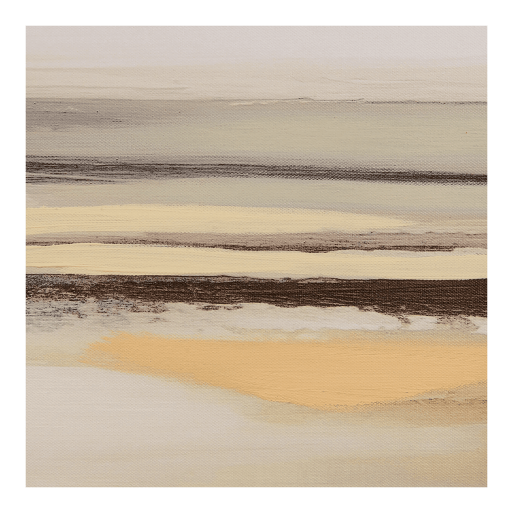 Abstract Framed Canvas