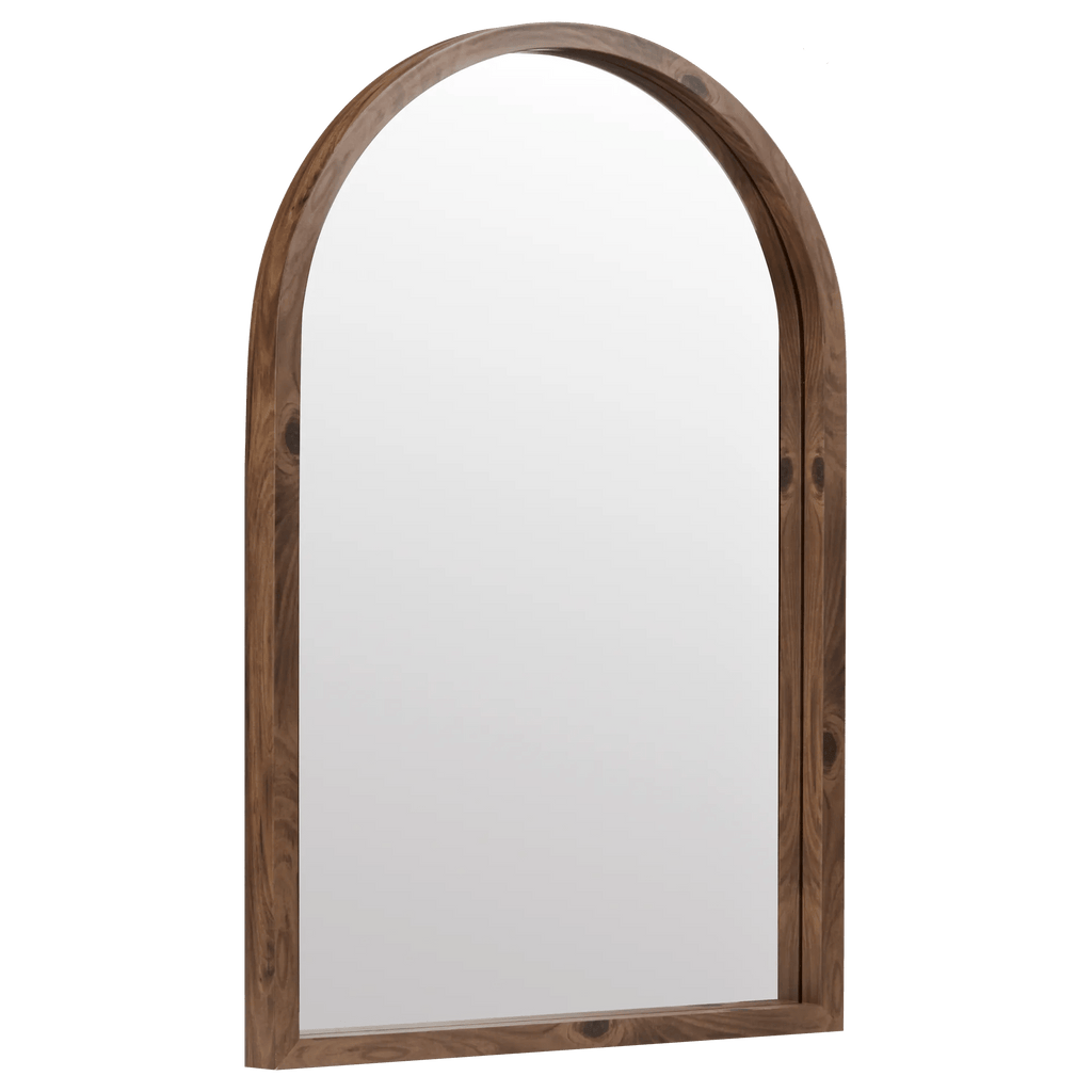 Wood Frame Arch Mirror