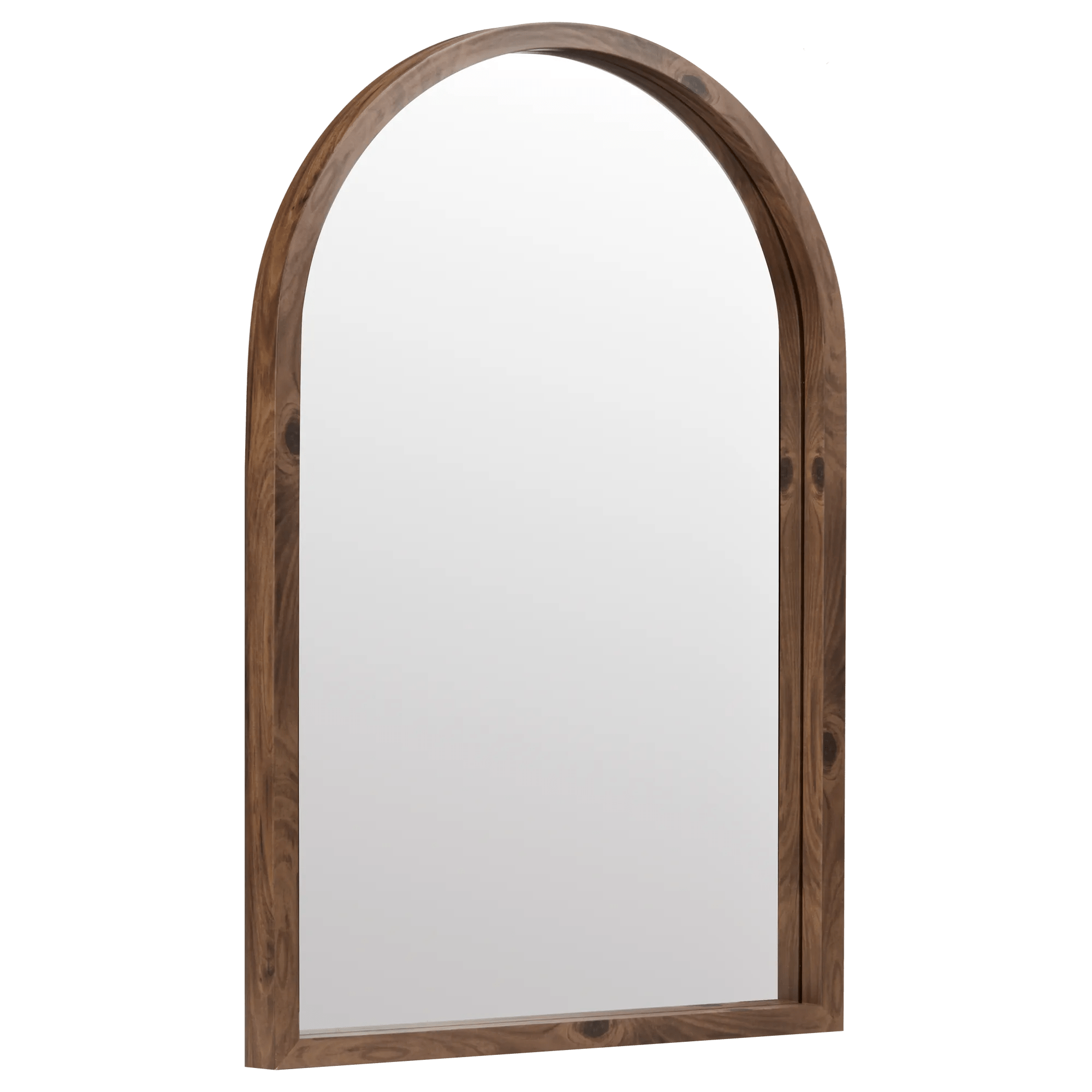 Wood Frame Arch Mirror
