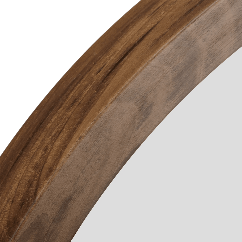 Wood Frame Arch Mirror