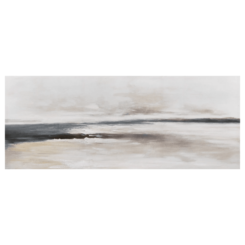 Blue Abstract Oil Painting