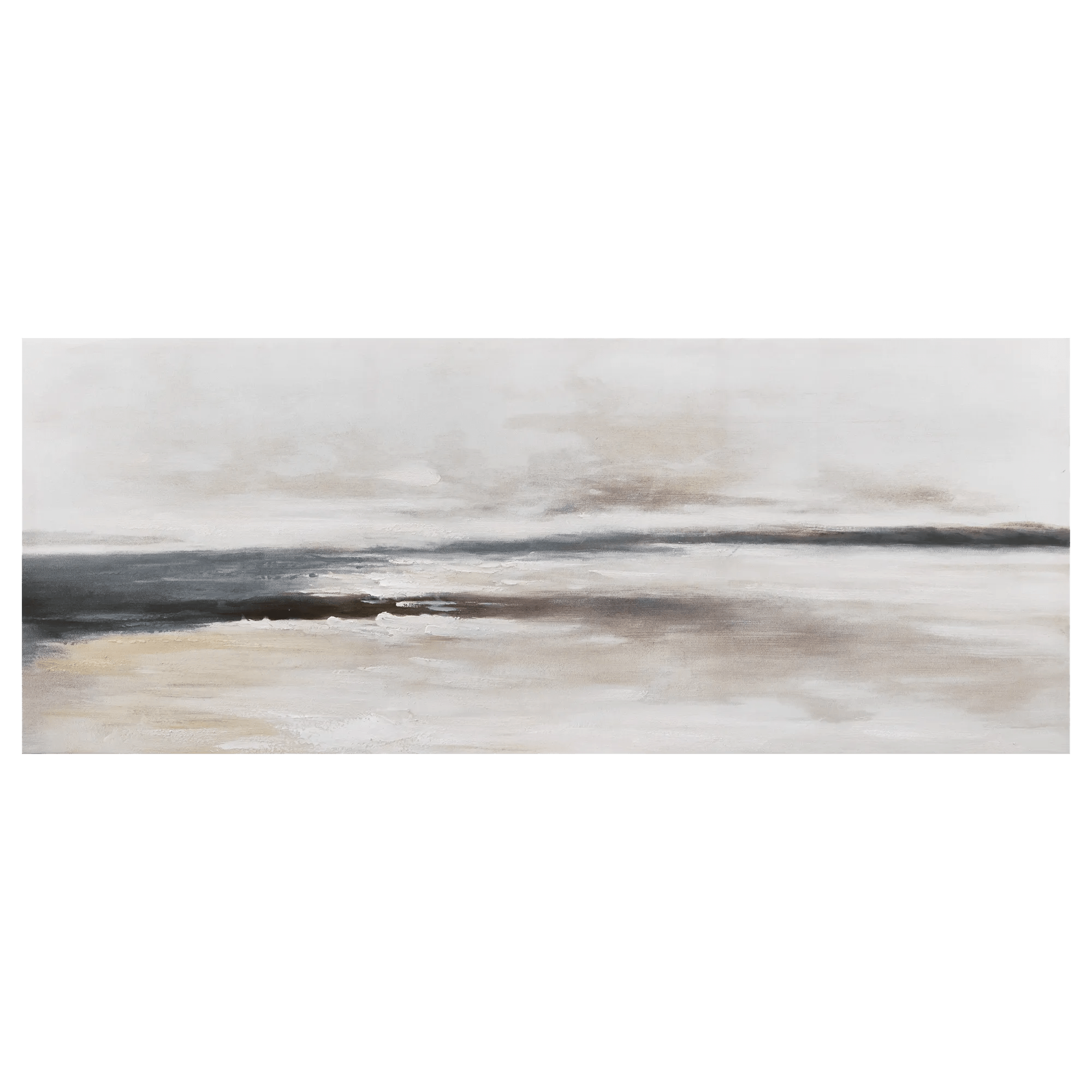 Blue Abstract Oil Painting