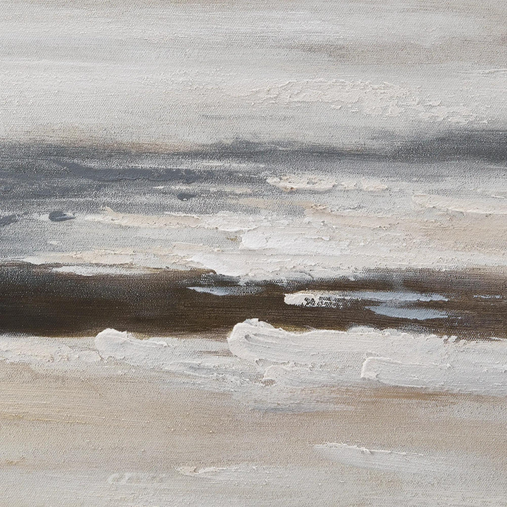 Blue Abstract Oil Painting