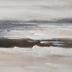 Blue Abstract Oil Painting