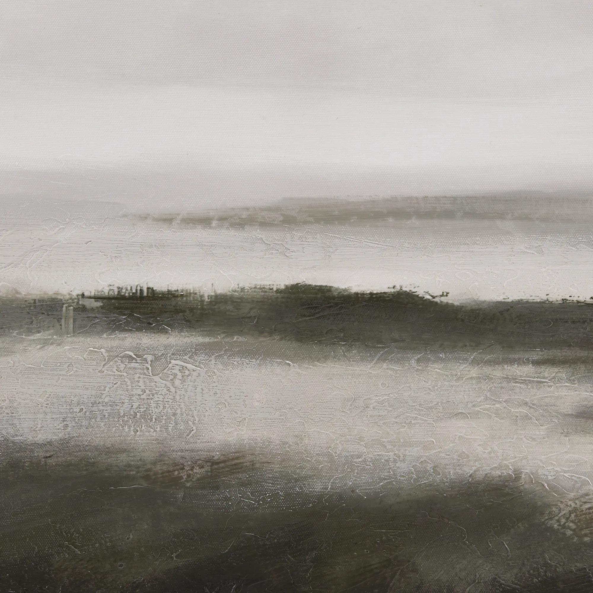 Gel-Embellished Natural Landscape Framed Art