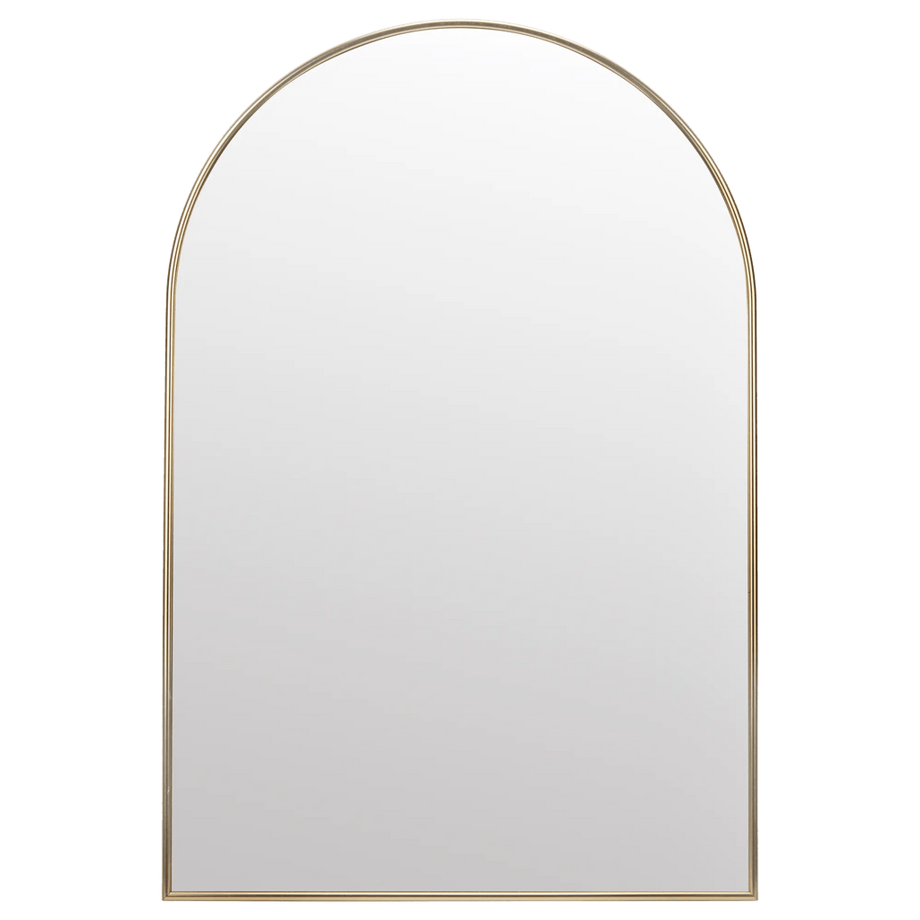 Gold Arched Mirror
