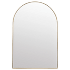 Gold Arched Mirror