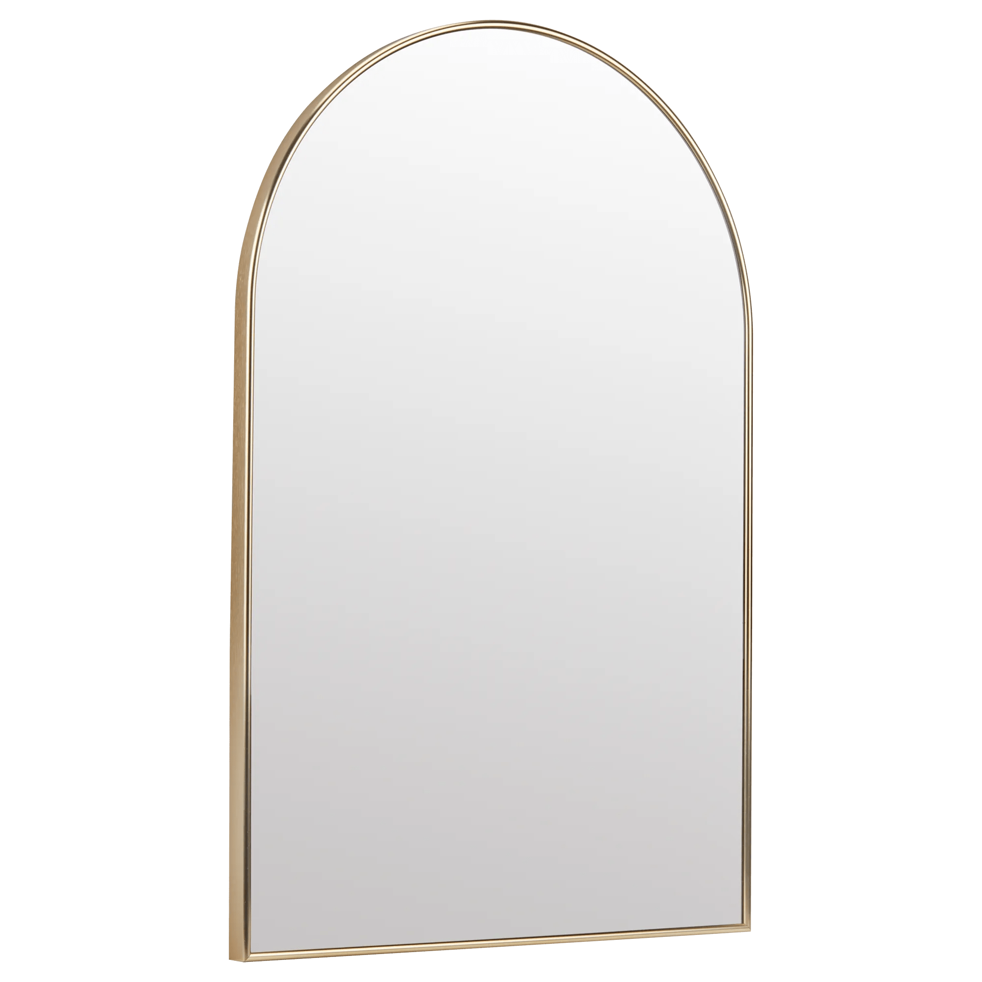 Gold Arched Mirror