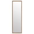 Full-Size Mirror with Wood Frame