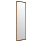 Full-Size Mirror with Wood Frame