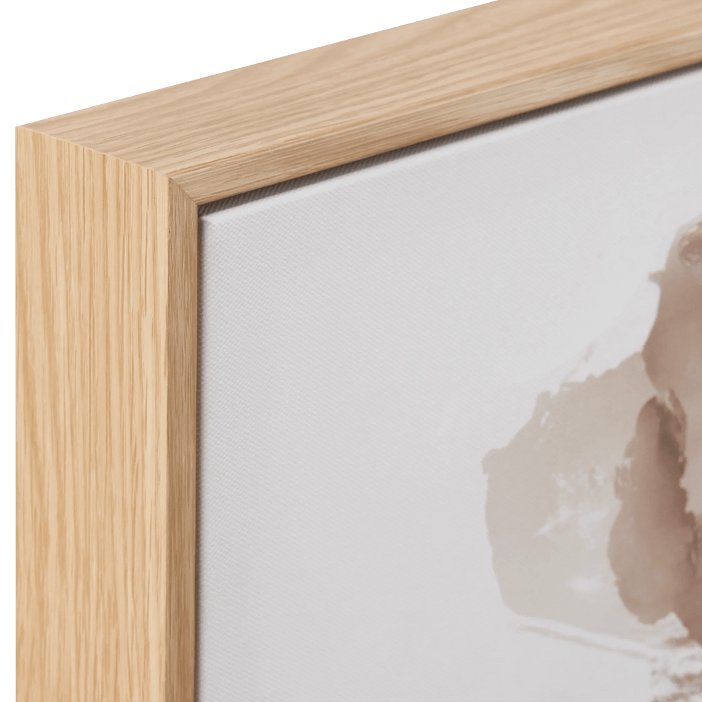 Brown Strokes Framed Art