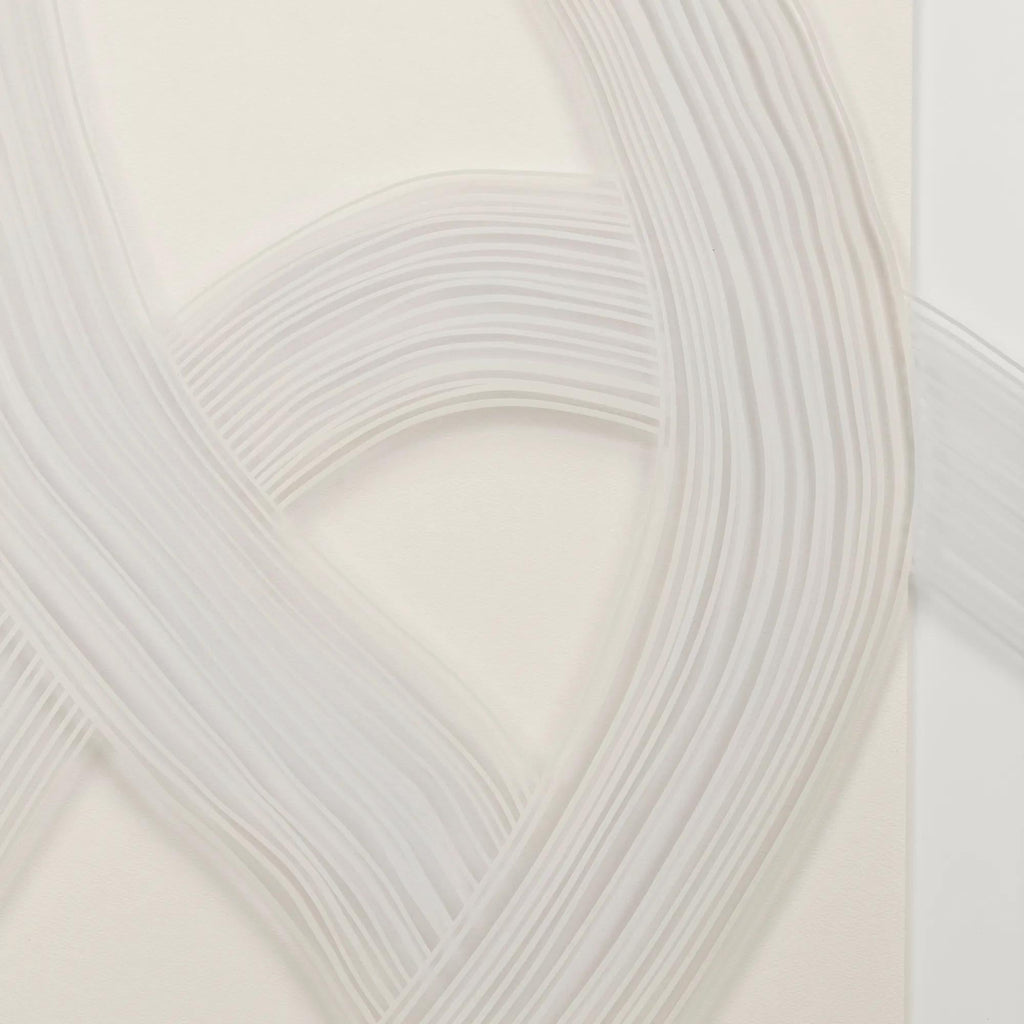 3D Lines on Glass Art