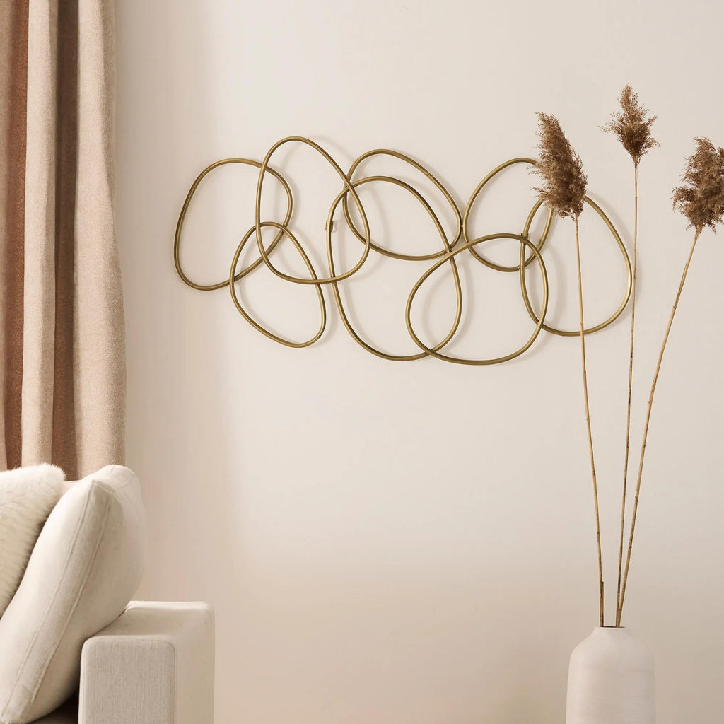 Gold Metal Wall decor