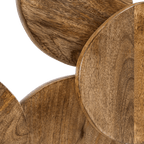 Mango Wood Triangles Wall Decor