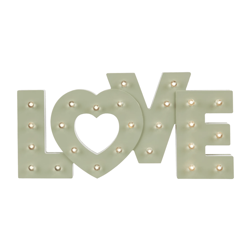 LED Love Typo