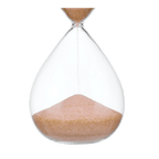 Hourglass with Pink and Gold Sand