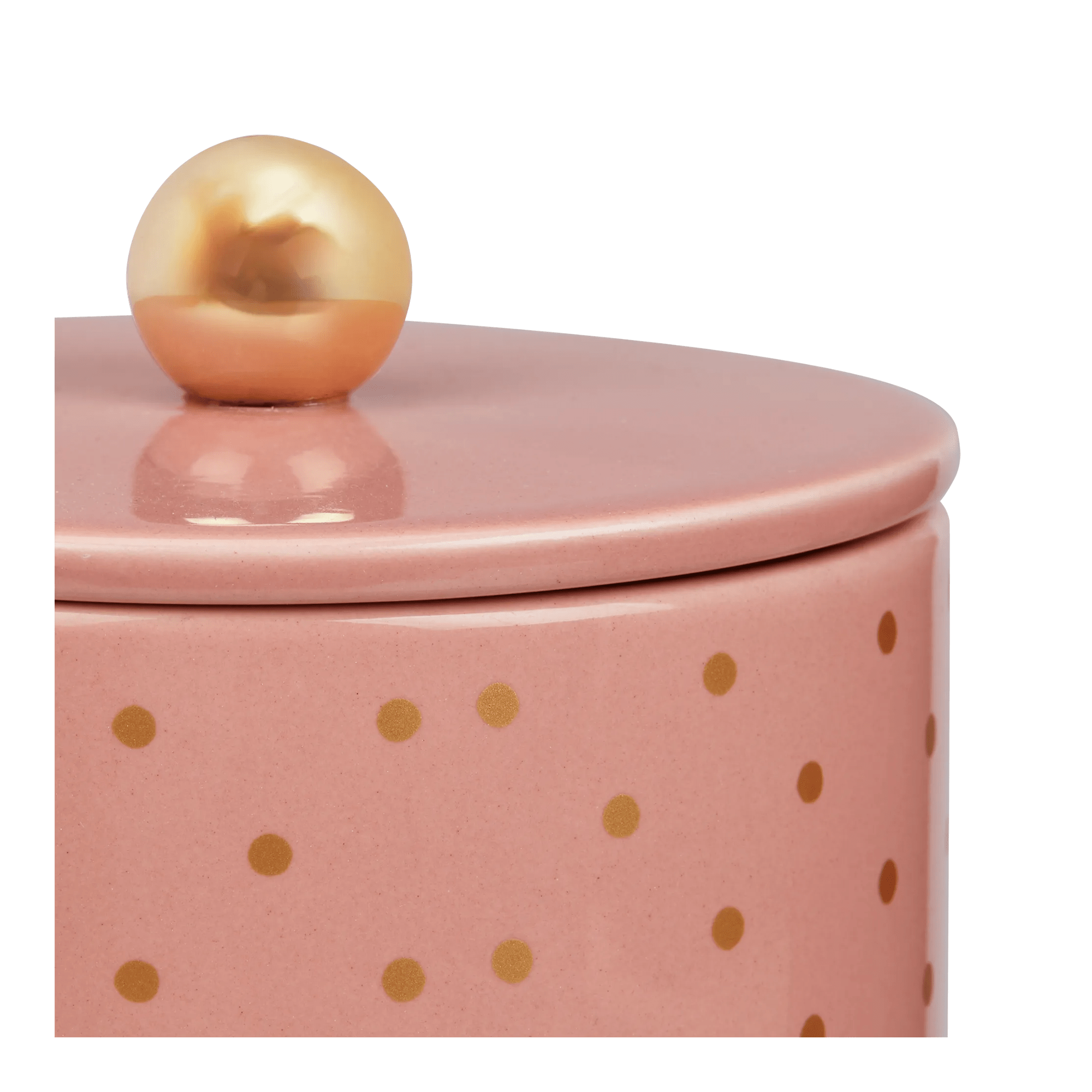 Pink Ceramic Jar