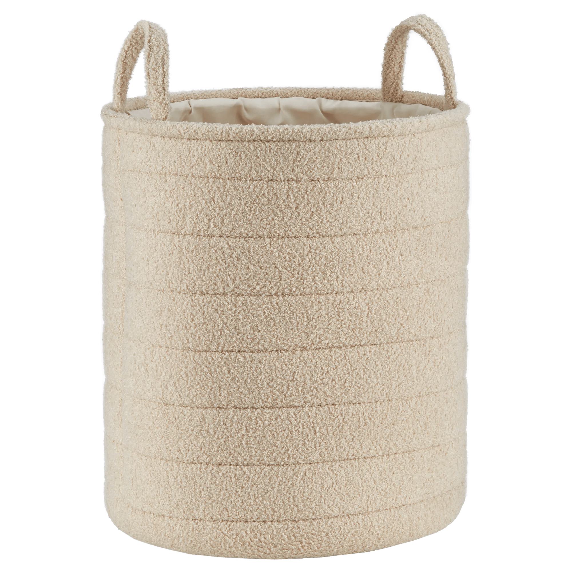 Quilted Boucle Hamper