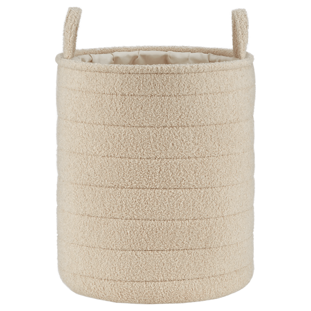 Quilted Boucle Hamper