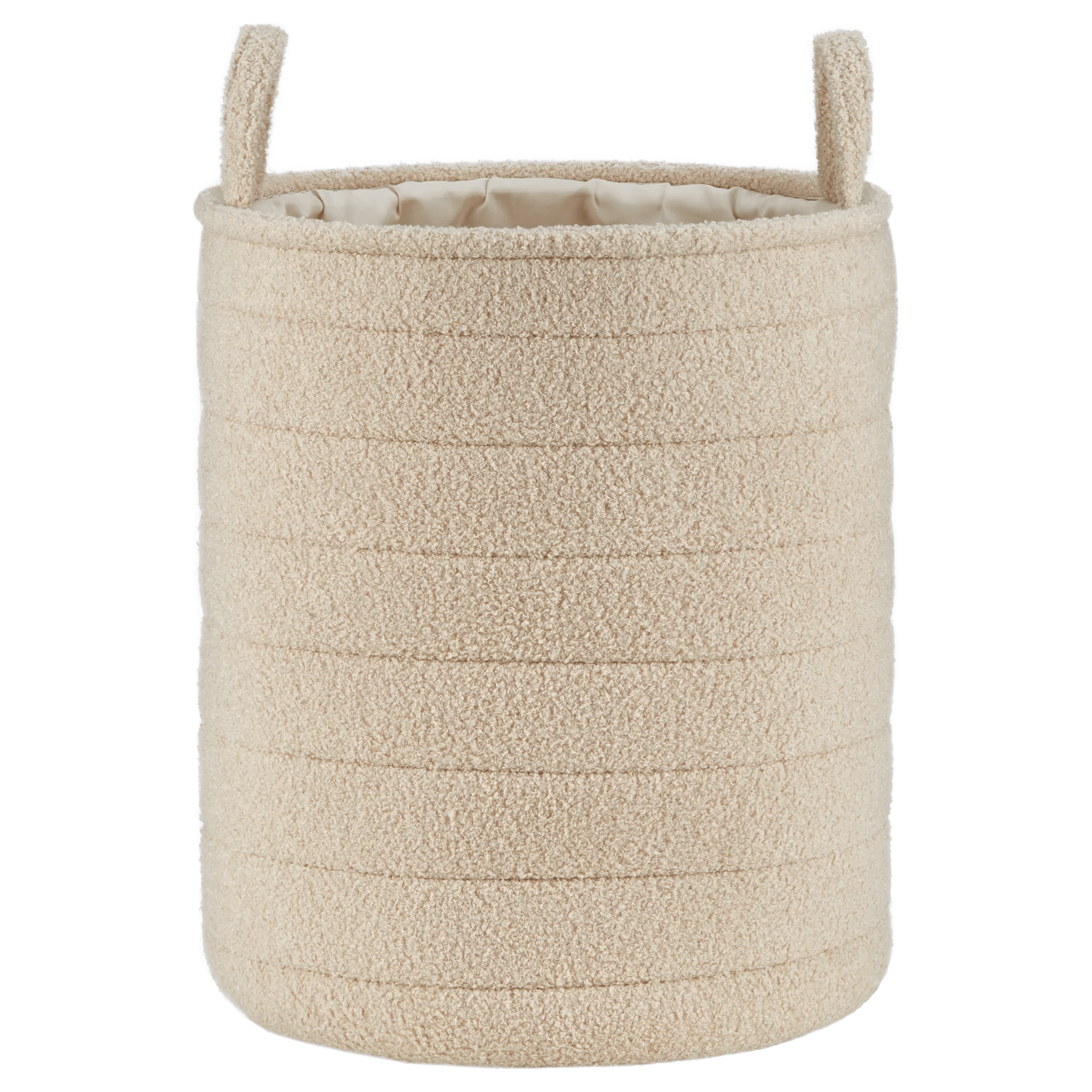 Quilted Boucle Hamper