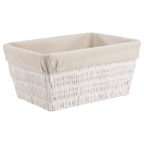 Basket With Linen Lining