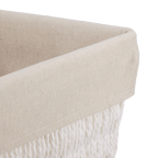 Basket With Linen Lining