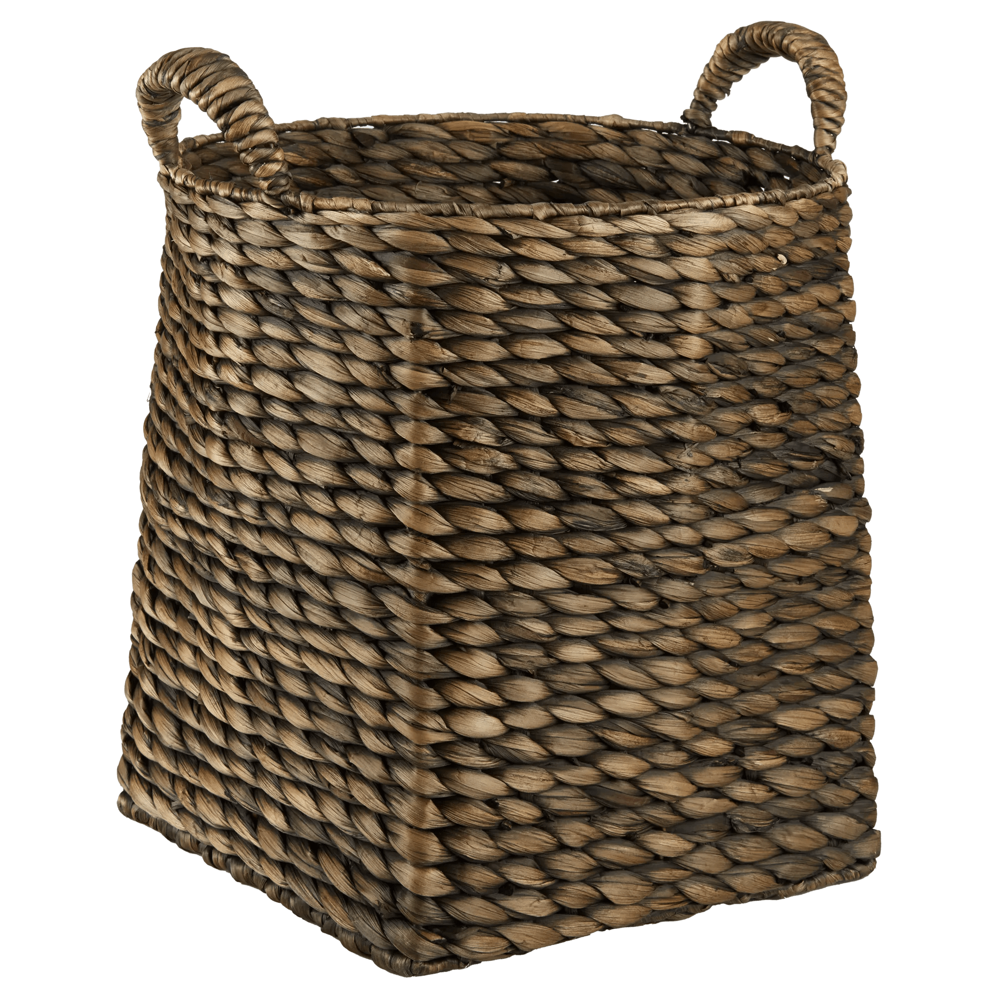 Water Hyacinth Brown Basket