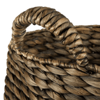 Water Hyacinth Brown Basket