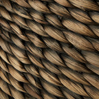 Water Hyacinth Brown Basket