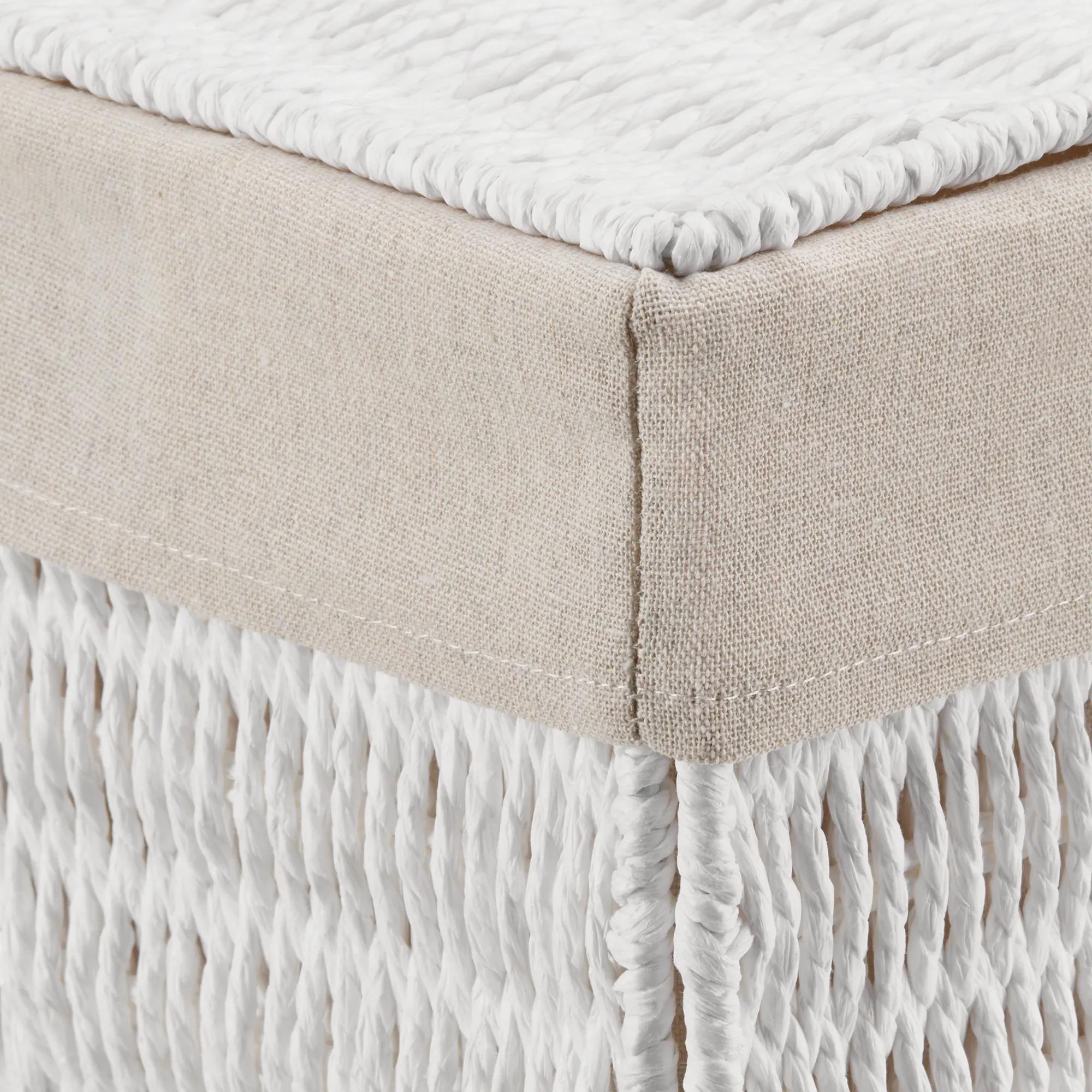 Hamper With Linen Liner