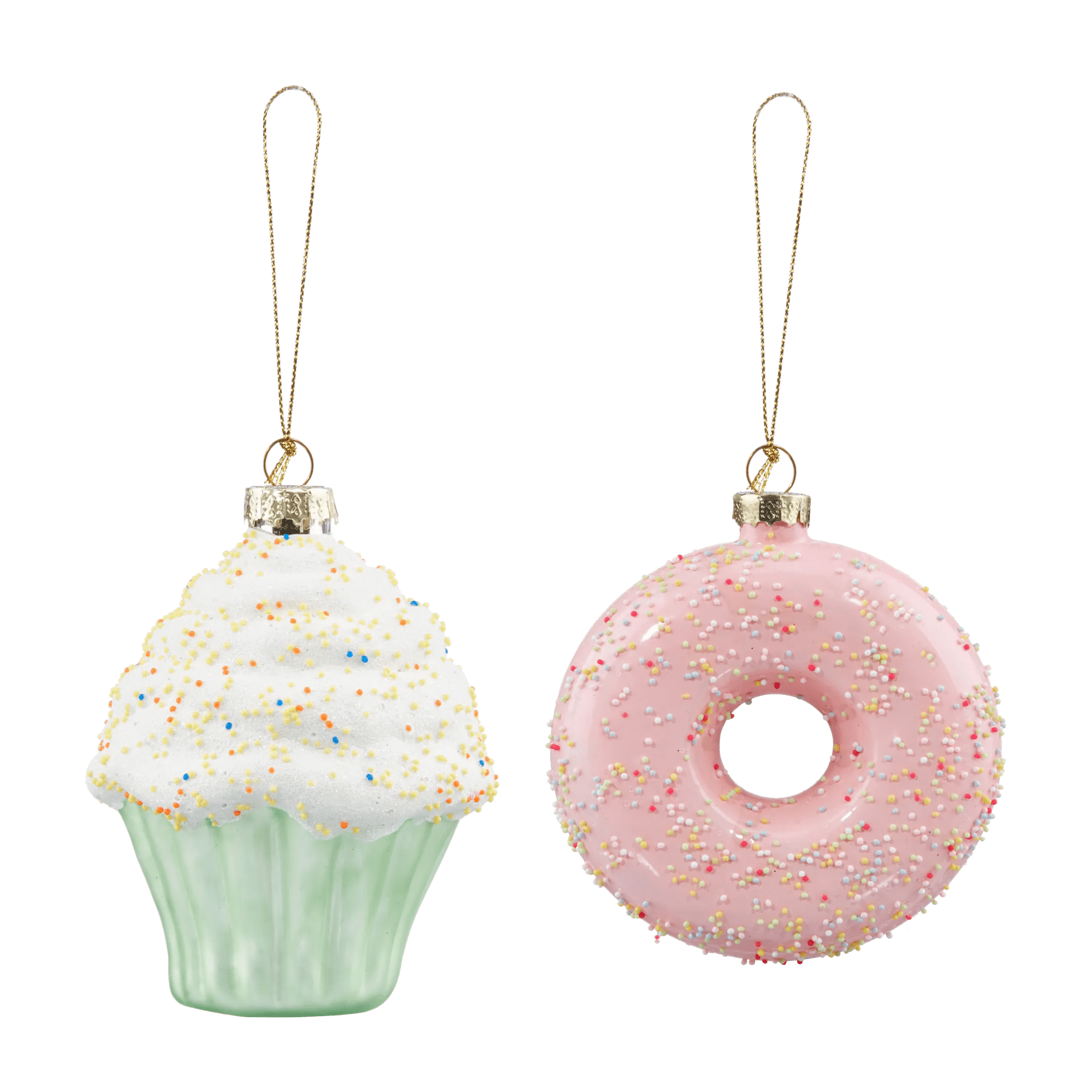 Set of 2 Treats Ornaments