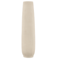 Ribbed Ceramic Floor Vase