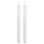 Set of 2 Flameless Taper Candles