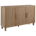 3 Door Wood Veneer Buffet