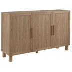3 Door Wood Veneer Buffet