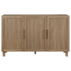 3 Door Wood Veneer Buffet