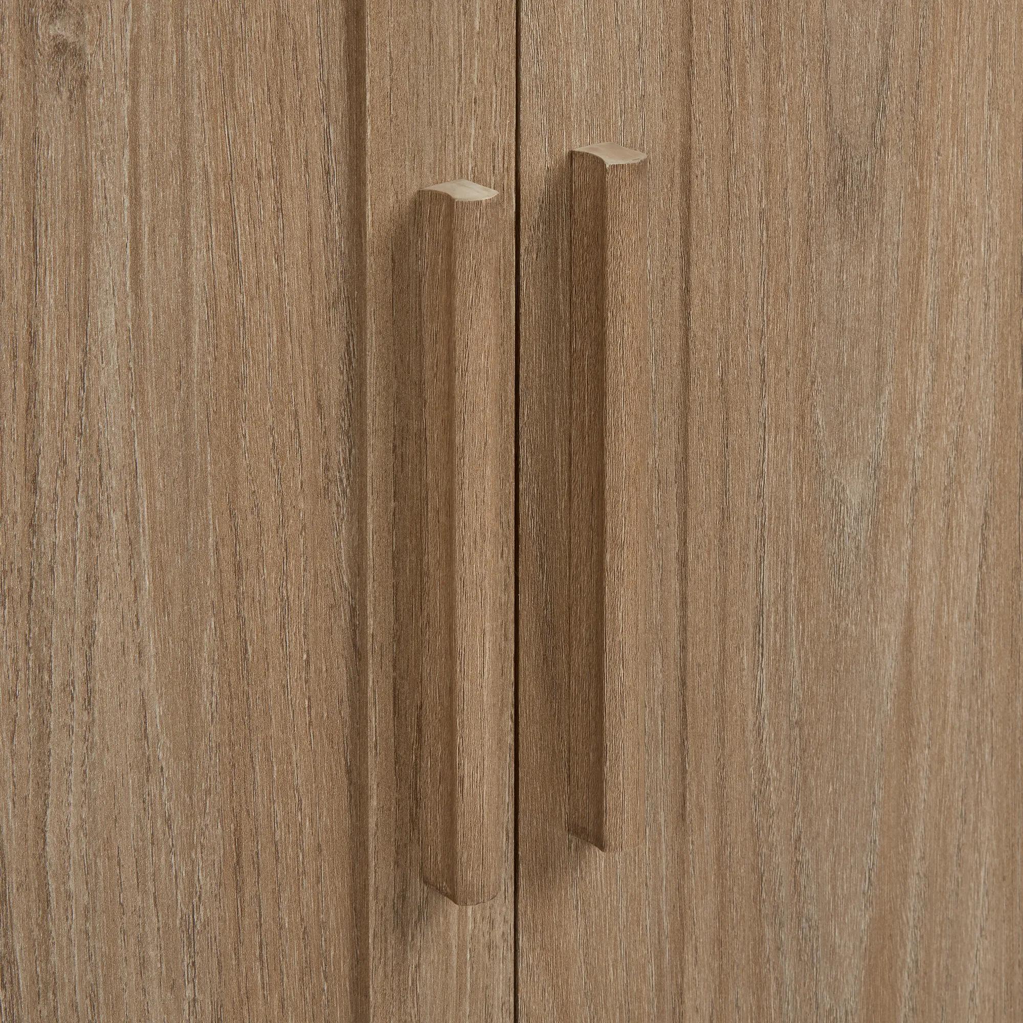 3 Door Wood Veneer Buffet