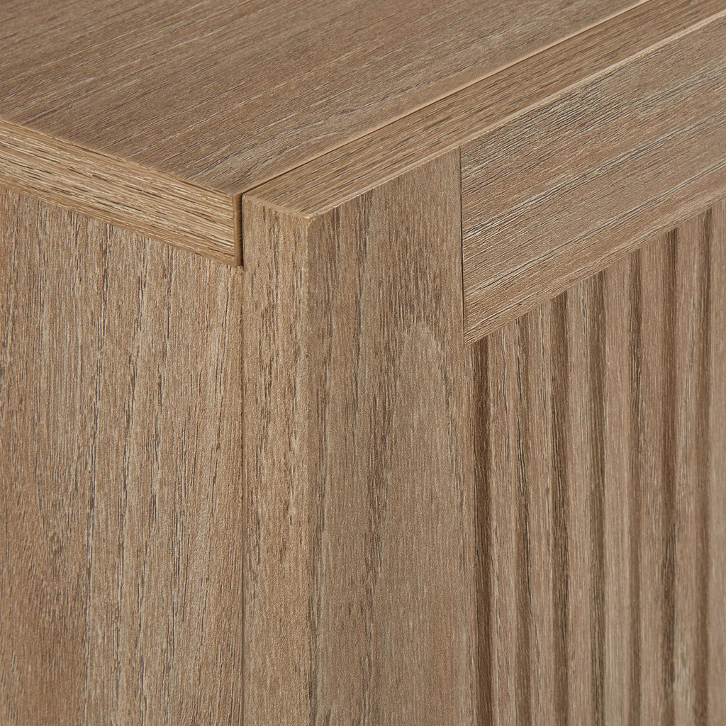 3 Door Wood Veneer Buffet