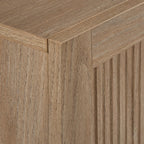 3 Door Wood Veneer Buffet