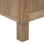 3 Door Wood Veneer Buffet