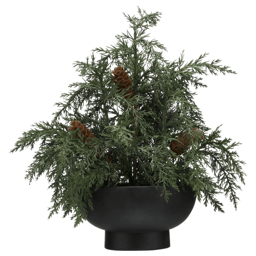 Artificial Juniper in Pot