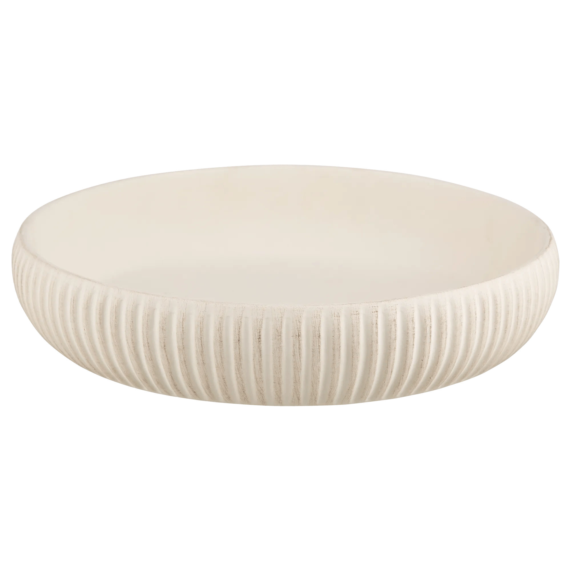 Ribbed Ceramic Bowl