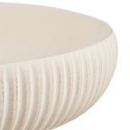 Ribbed Ceramic Bowl