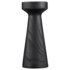 Tall Wood Pillar Candle Holder