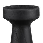 Tall Wood Pillar Candle Holder