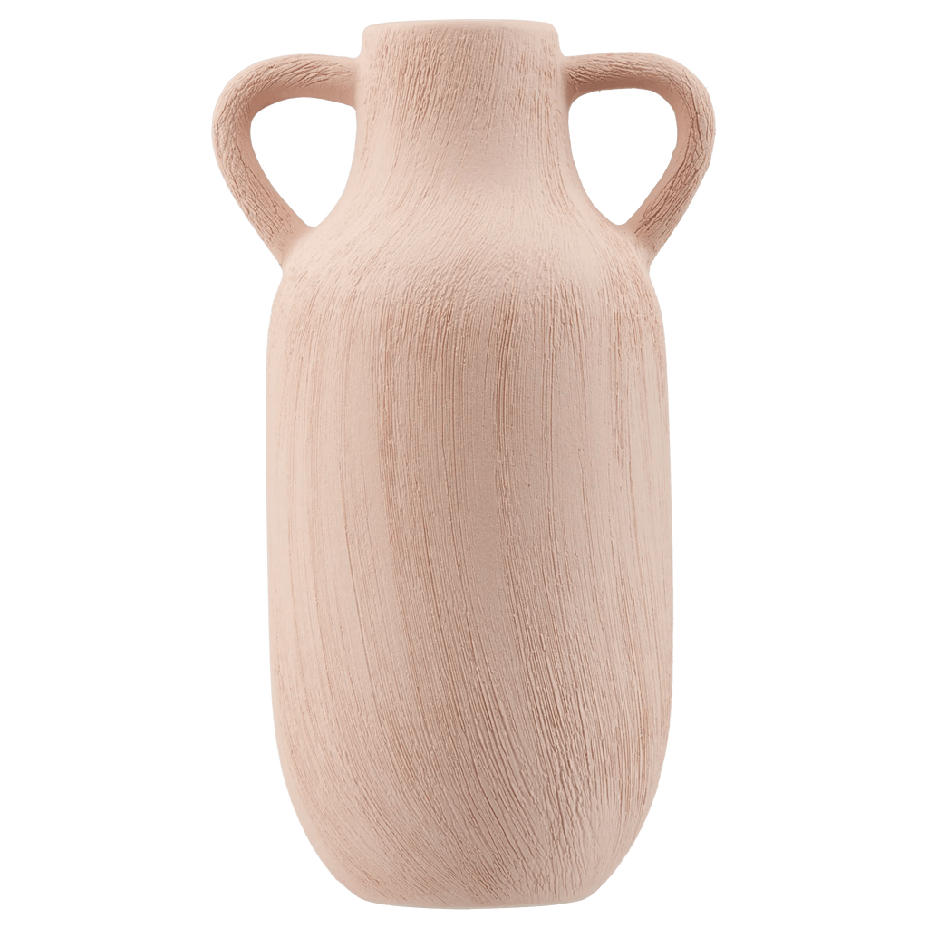 Ceramic Red Vase with Handles