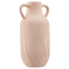 Ceramic Red Vase with Handles